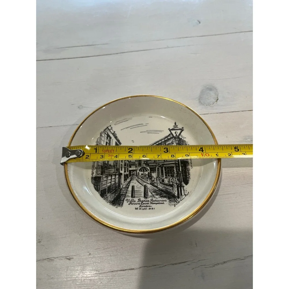 Royal Heidelberg Winterling Dish Fruit Nuts Gold Rim & Judith Marie art dish lot